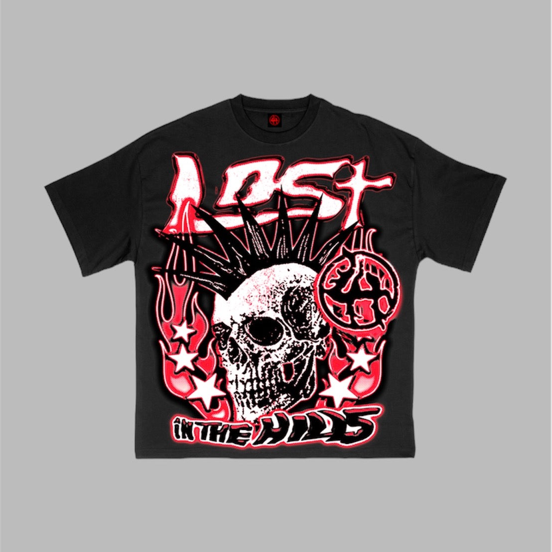 Losthills LH20007 T-Shirt Black Red – Relapse Clothing Stores