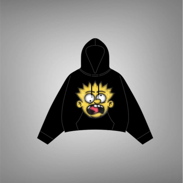 MND GMZ black and Yellow Hoodie