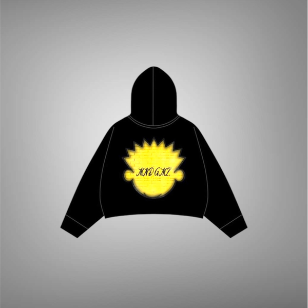 MND GMZ black and Yellow Hoodie