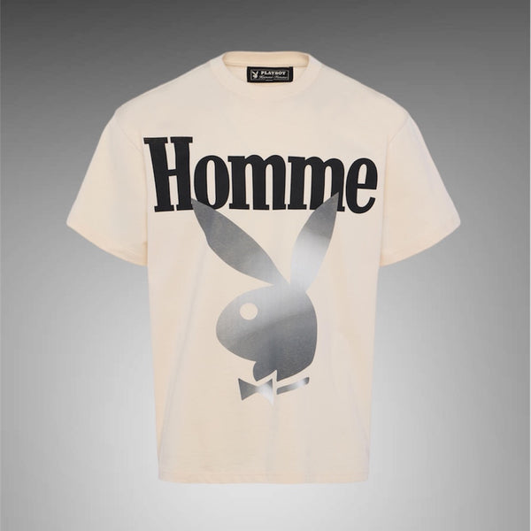 Homme Femme Twisted Bunny Tee Cream