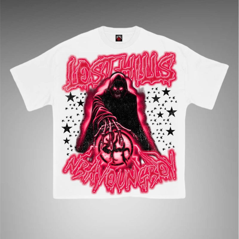 Losthills LHNBA003 T-Shirt White