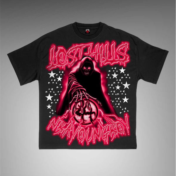 Losthills LHNBA003 T-Shirt Black