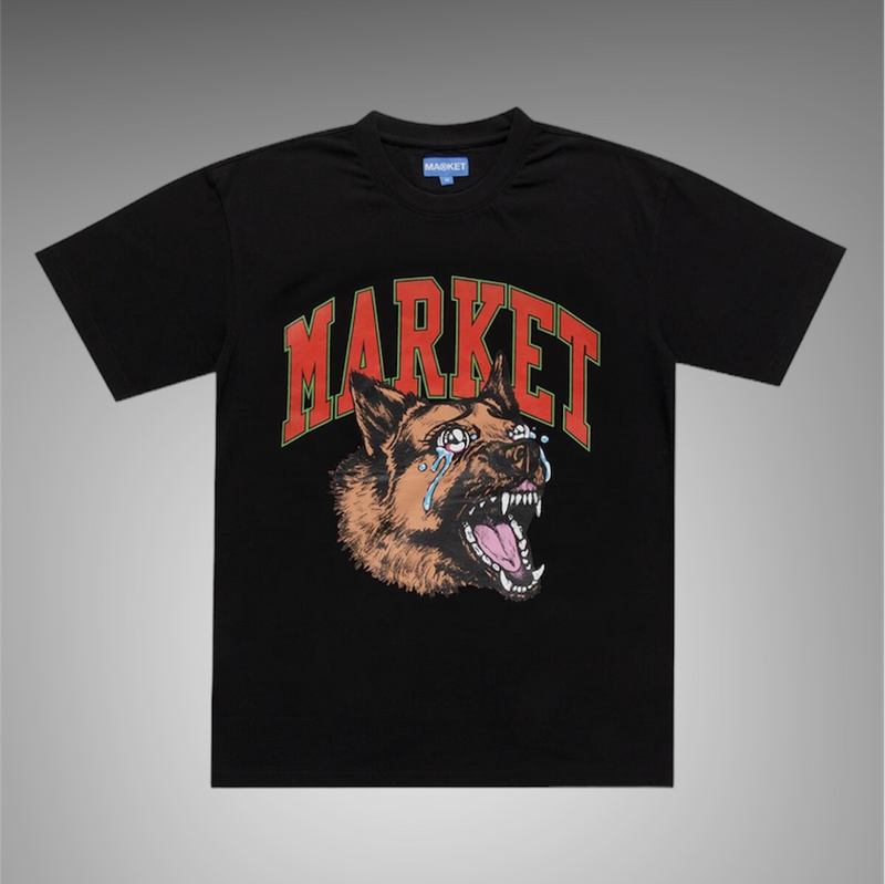 Market Beware Crying T-Shirt Black