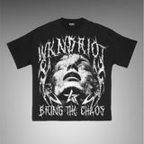 Wknd Riot Chaos Head tee Black