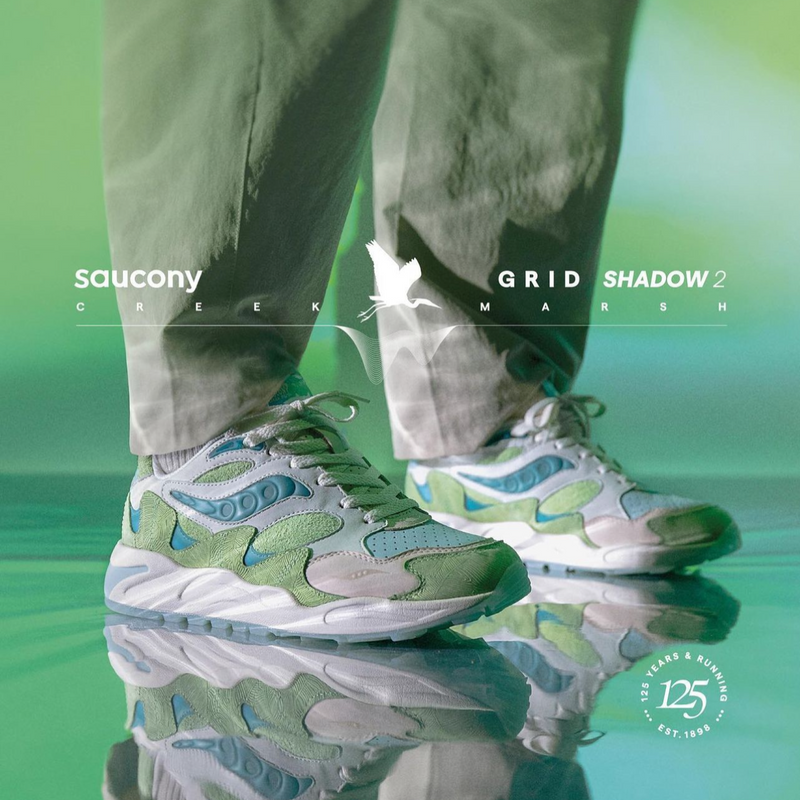 Saucony Men’s Grid Shadow 2 S70782-1 Green,