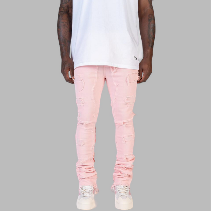 Relapse Jeans Shadow Stacks 109 Pink