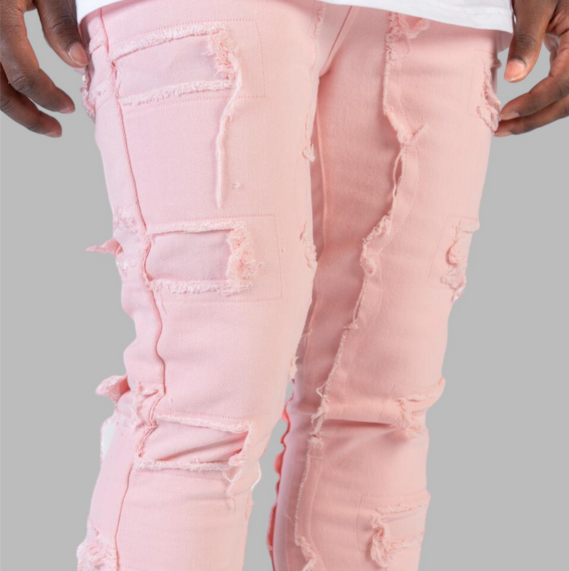 Relapse Jeans Shadow Stacks 109 Pink