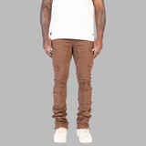 Relapse Jeans Shadow 111 Stack Denim Brown