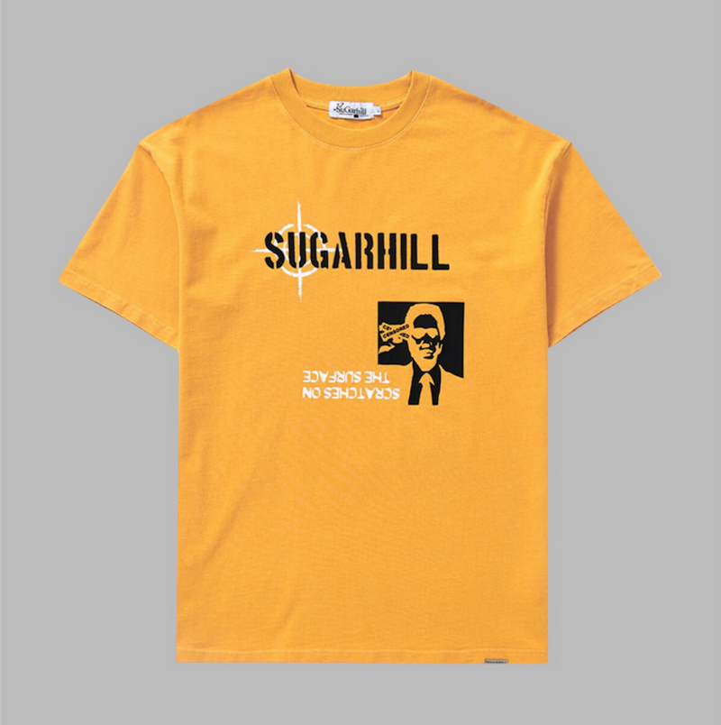 SugarHill Scratch T-Shirt Vintage Mustard