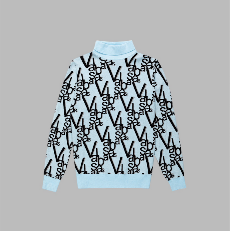 Valabasas Elysian Turtle Neck Baby Blue