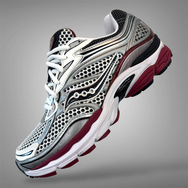 Saucony Men’s Progrid OMNI 9 S70739-1 Silver Maroon