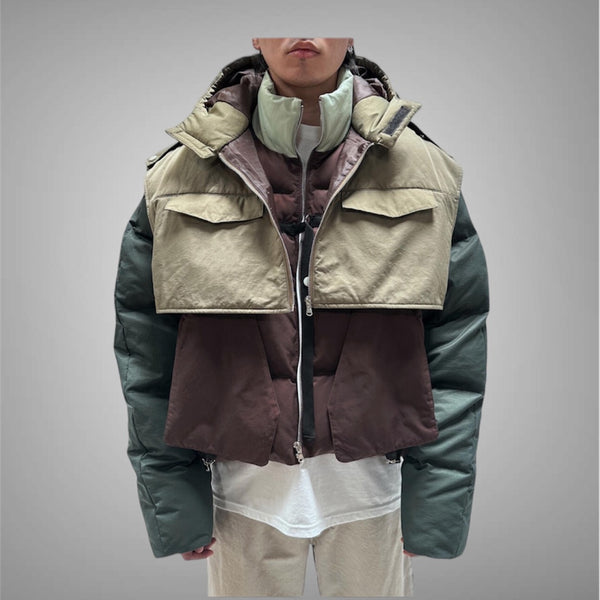 Lifted anchors Daphne Layered utility puffer Forrest