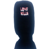 Love Kills Ski Mask Black