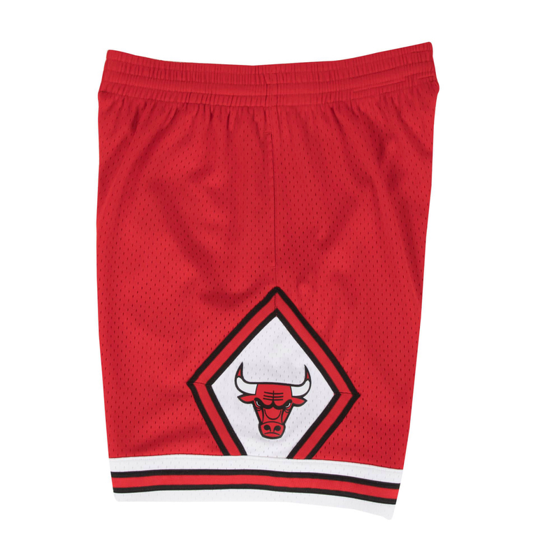 Mitchell and Ness Chicago Bulls Red Shorts