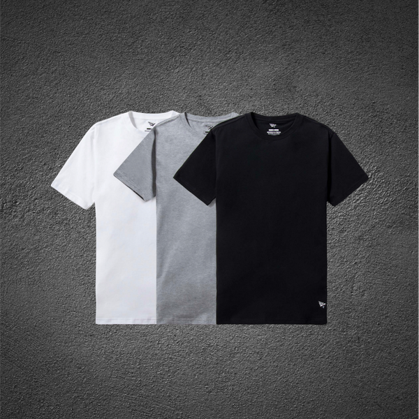 Paper Planes Essential Three Pack Tees Mixed