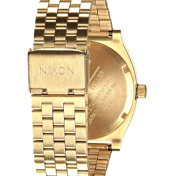 Nixon Time Teller Watch Gold/Green Sunray