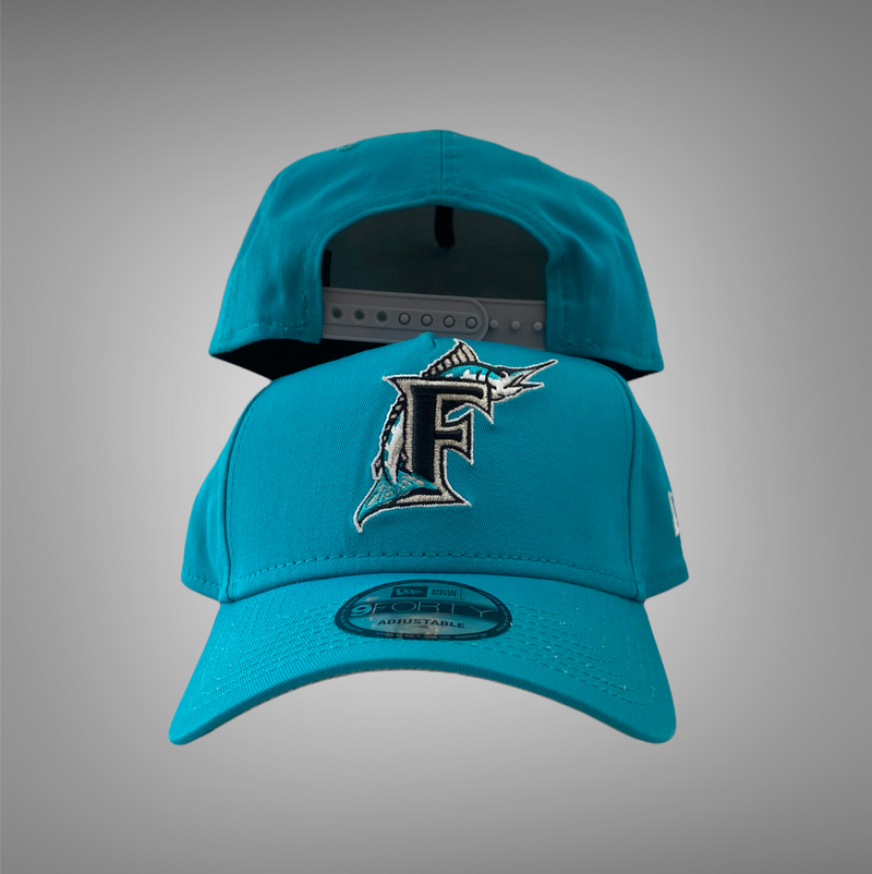 New Era Florida Marlins Snapback teal Hat