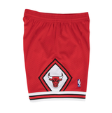 Mitchell and Ness Chicago Bulls Red Shorts