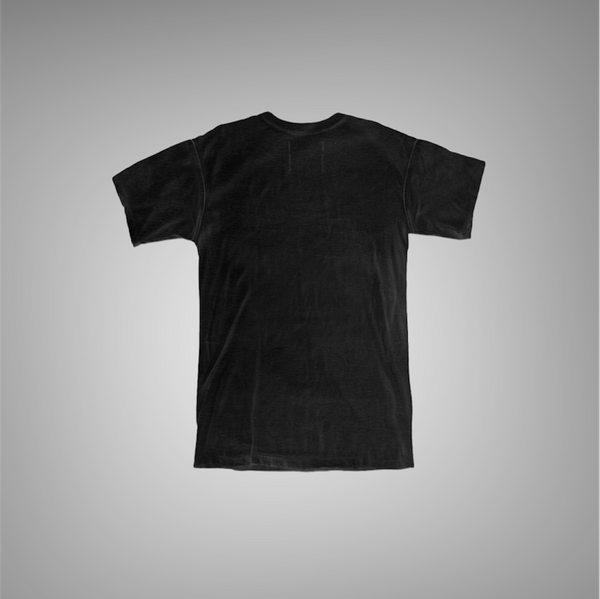 Purple Brand Textured Jersey Inside Out Tee Black